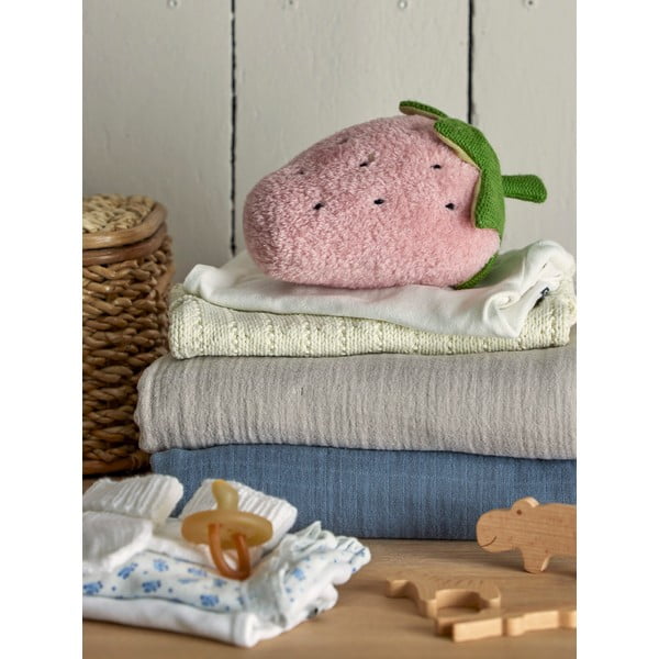 Smilškrāsas muslīna sega bērniem 100x80 cm Muslin – Bloomingville Mini-image-4