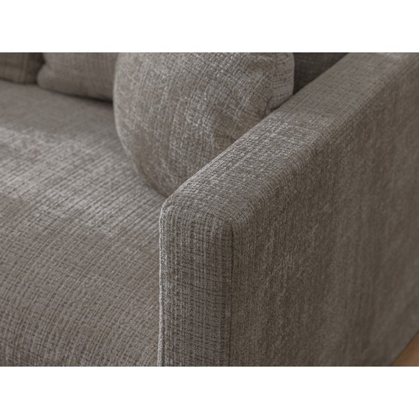 Pelēks dīvāns 140 cm Paphos – Ropez-image-4
