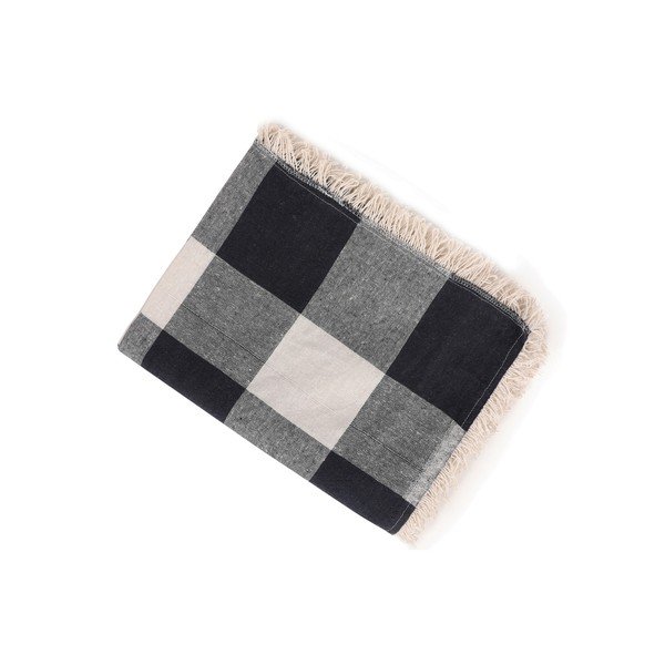 Kokvilnas sega EnLora Home Dama Dark Blue, 160 x 220 cm-image-3