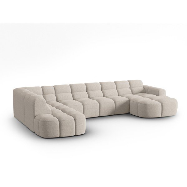 Bēšs stūra dīvāns Lisa – Micadoni Home-image-3