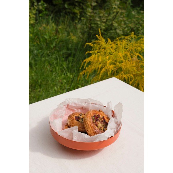 Metāla dekoratīva bļoda ø 26 cm Vilu – noo.ma-image-2