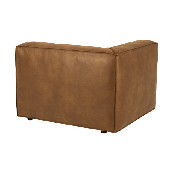 Konjakbrūns modulārais dīvāns (ar kreiso stūri) Fairfield Kentucky – Bonami Selection-image-4