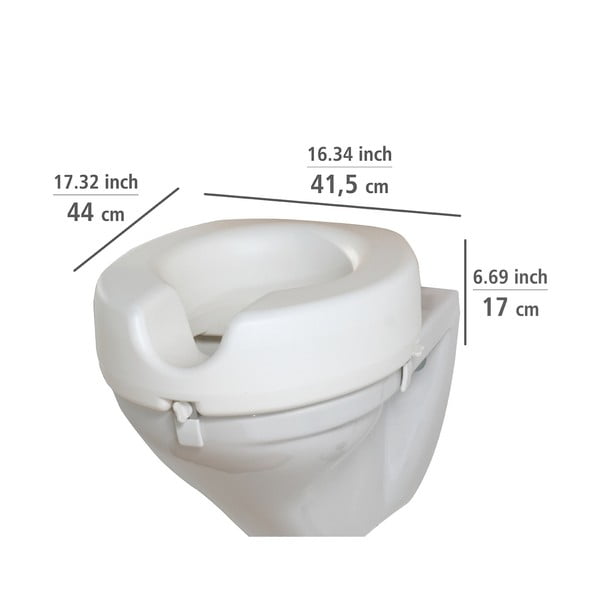 Paaugstināts tualetes poda sēdeklis Secura – Wenko-image-4