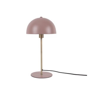 Rozā galda lampa ar zelta detaļām Leitmotiv Bonnet