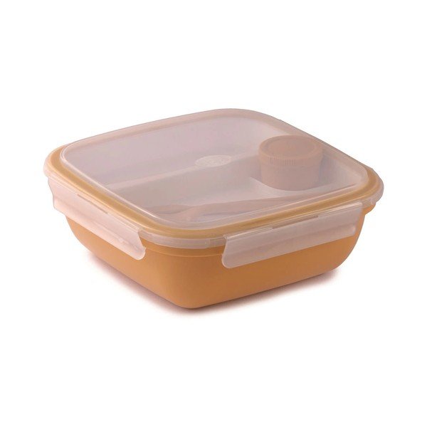 Pusdienu kārba ar galda piederumiem ar nodalījumiem Fresh – Snips