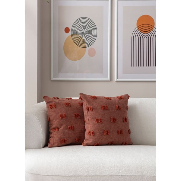 Spilvendrānas (2 gab.) 43x43 cm Tuffet – Mioli Decor-image-3