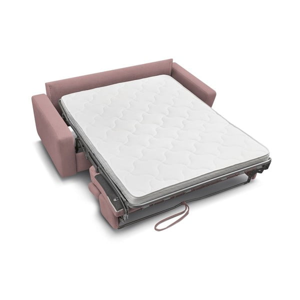 Rozā salokāms dīvāns 195 cm Monaco – Bobochic Paris-image-4