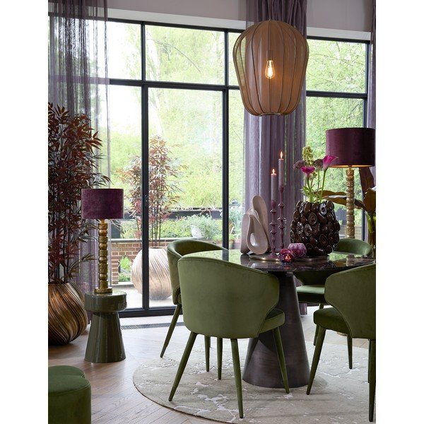 Metāla apaļš sānu galdiņš ø 29 cm Dakwa – Light & Living-image-1