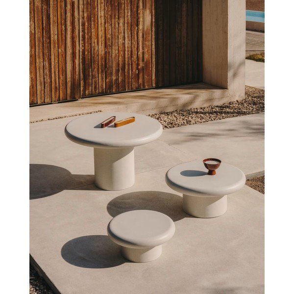 Apaļš dārza ēdamgalds ø 90 cm Addaia – Kave Home-image-2