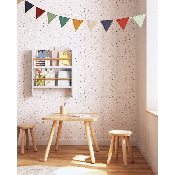 Balts daudzlīmeņu bērnu plauktiņš 50 cm Gopi – Kave Home-image-2