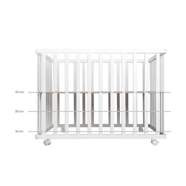 Balta bērnu sētiņa 100x75 cm Sternenzauber – Roba-image-2