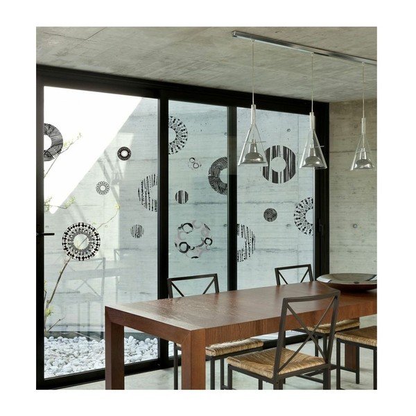 Uzlīme Ambiance Grey And Black Circles-image-2