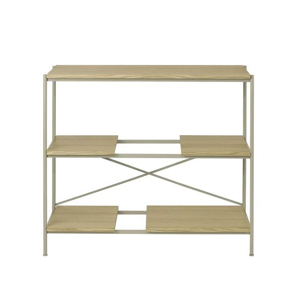 Dabīga toņa plaukts ar ozolkoka imitāciju 105x92x40 cm Sukoya – Blomus