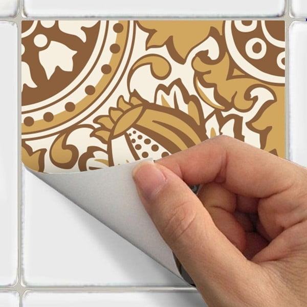 9 uzlīmju komplekts Ambiance Cottage , 10 x 10 cm-image-2