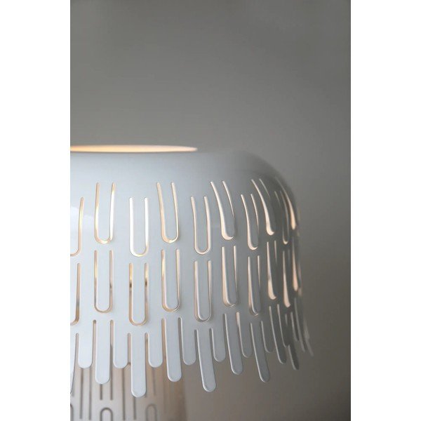 Balta galda lampa ar metāla abažūru (augstums 38 cm) Verbera – Markslöjd-image-2