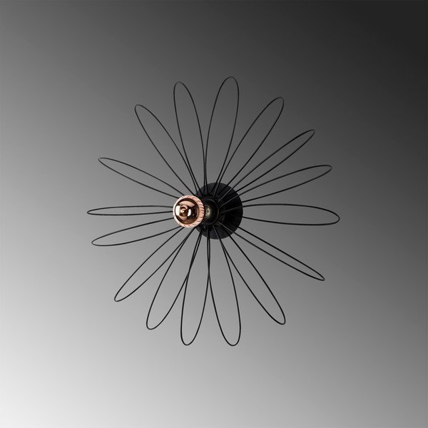 Melna sienas lampa Hemdem – Opviq lights-image-3