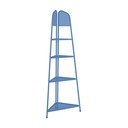 Zils metāla balkona stūra plaukts Garden Pleasure MWH, augstums 180 cm