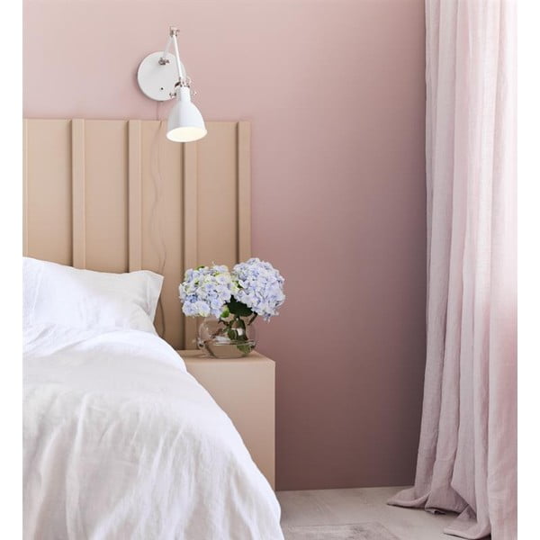 Balta sienas lampa Markslöjd House, statīva garums 84,5 cm-image-2