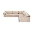 Bēšs stūra dīvāns (maināms stūris) Vanda – Mazzini Sofas