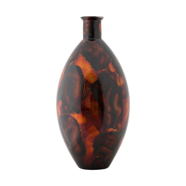 Brūna pārstrādāta stikla vāze Mauro Ferretti Ares, augstums 60 cm