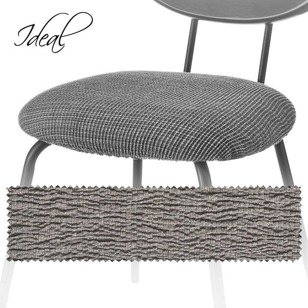 Pelēks uzvelkams pārvalks krēslam Ideal – Casa Selección-image-3