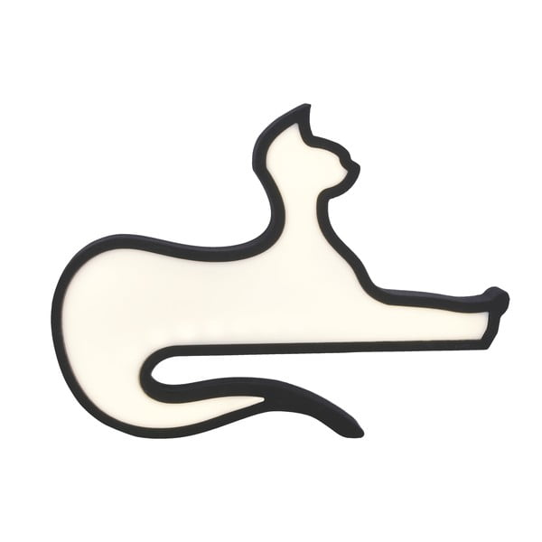 Melna bērnu lampa Cat – Candellux Lighting-image-4