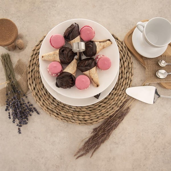 Divlīmeņu konfekšu statīvs Orion Tower-image-1