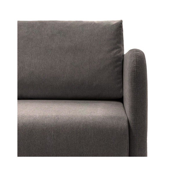 Pelēks samta atpūtas krēsls Chaum – Rodier-image-4