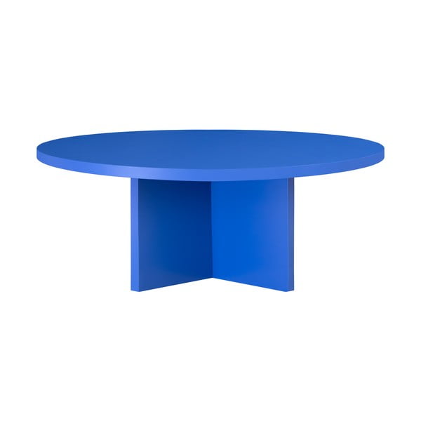 Zils apaļš žurnālgaldiņš ø 100 cm Pausa – Really Nice Things-image-4