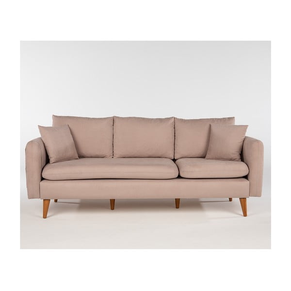 Bēšs dīvāns 215 cm Sofia – Balcab Home