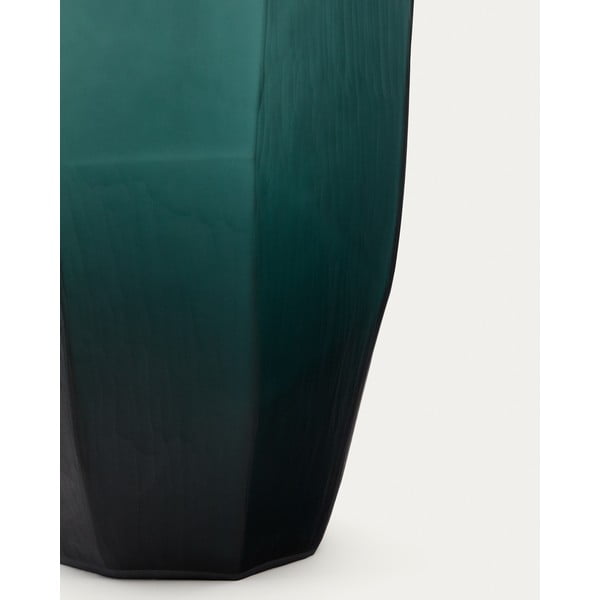 Zaļganzila stikla vāze (augstums 45 cm) Geonix – Kave Home-image-4