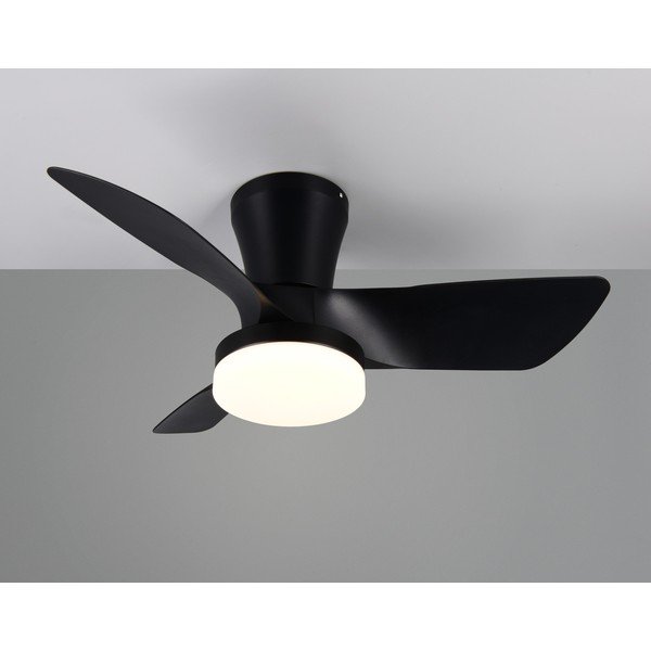 Melna LED griestu lampa Randers – Reality-image-1