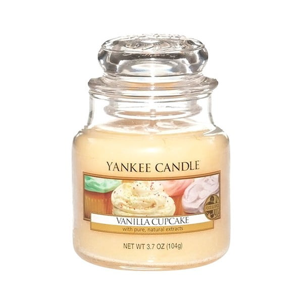 Aromātiskā svece Yankee Candle Vanilla Basket, degšanas laiks 25 - 40 stundas