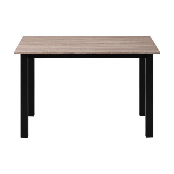 Ēdamgalds ar ozolkoka imitācijas galda virsmu 80x120 cm Durham – Støraa-image-4