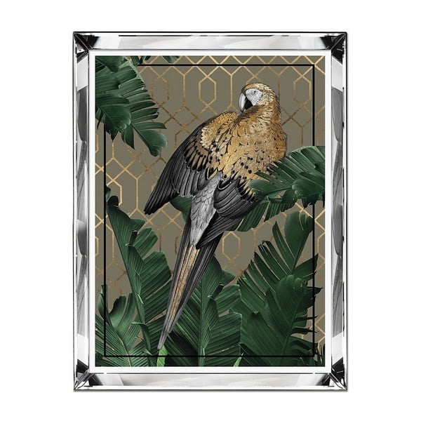Sienas glezna JohnsonStyle Zelta papagailis, 71 x 91 cm
