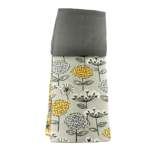 Kokvilnas trauku dvieļi (3 gab.) 45x65 cm Retro Meadow – Cooksmart ®-image-3