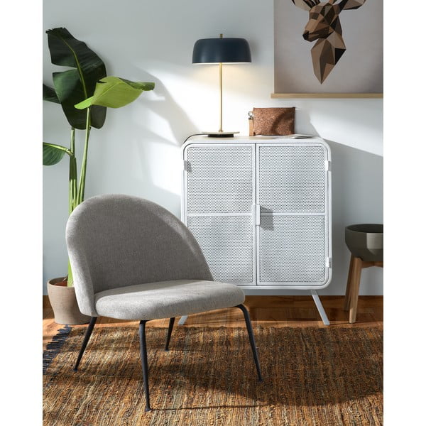 Pelēks atpūtas krēsls Kave Home Mystere-image-1