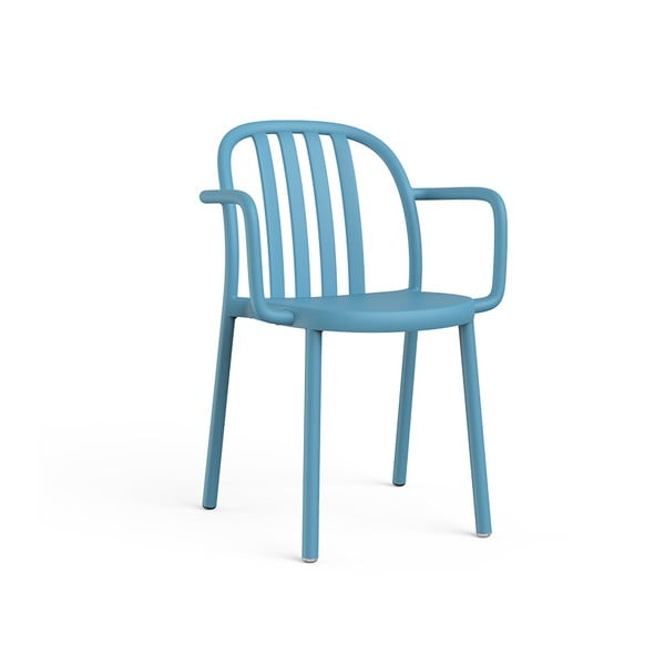 2 zilu dārza krēslu komplekts ar atzveltnēm Resol Sue