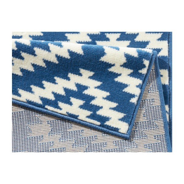 Zils celiņa paklājs 80x350 cm Nordic – Hanse Home-image-3