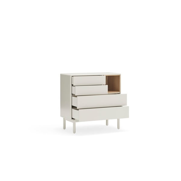 Krēmkrāsas kumode 90x90x40 cm Corvo – Teulat-image-3