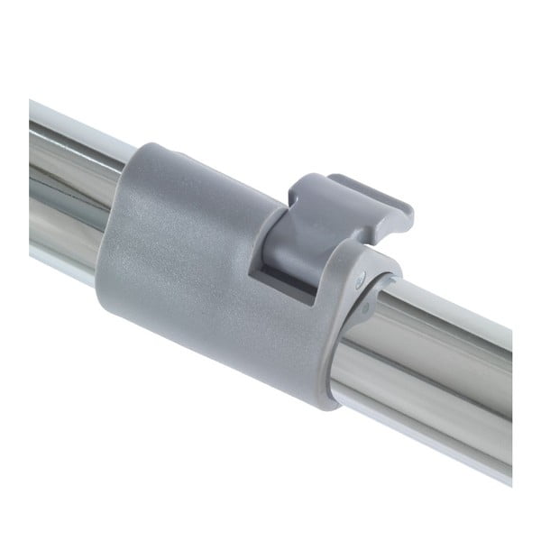 Pelēks metāla izvelkams un pārvietojams drēbju pakaramais statīvs Twin – Wenko-image-4