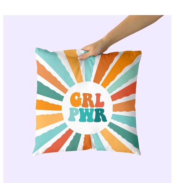 Spilvendrānas (2 gab.) 50x50 cm Girl power – Aware-image-3