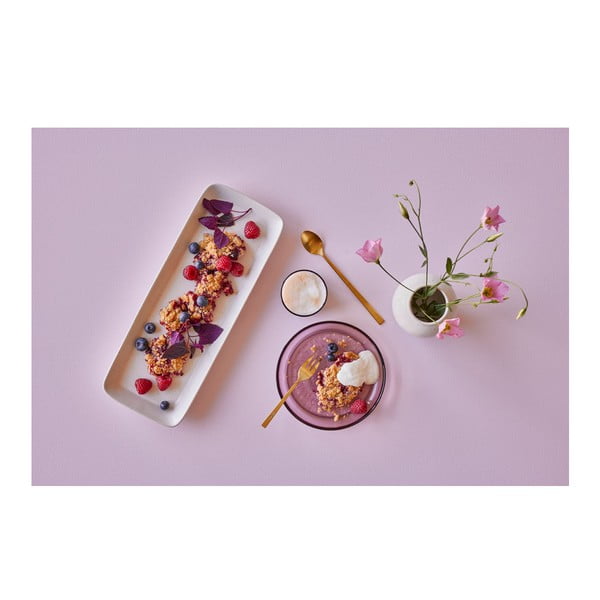 Krēmkrāsas māla servēšanas paplāte Bitz, 38 x 14 cm-image-2