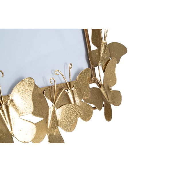 Zelta krāsas metāla stāvošs foto rāmis 35x38 cm Butterfly – Mauro Ferretti-image-3