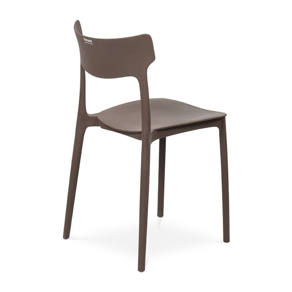 Brūns plastmasas dārza krēsls Biá – Bonami Essentials-image-3
