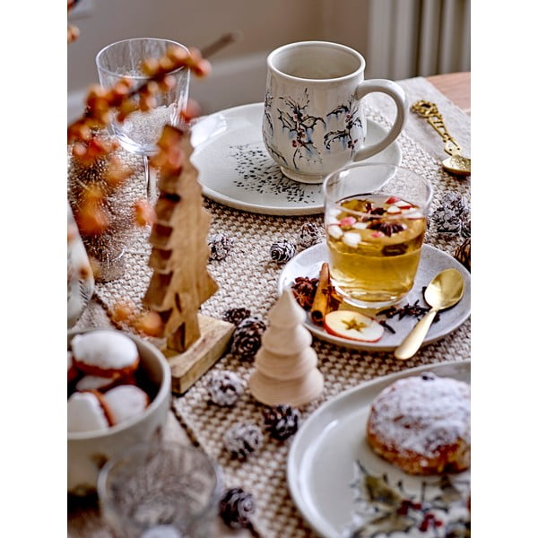 Smilškrāsas keramikas Ziemassvētku bļoda ø 11,5 cm Hollie – Bloomingville-image-3