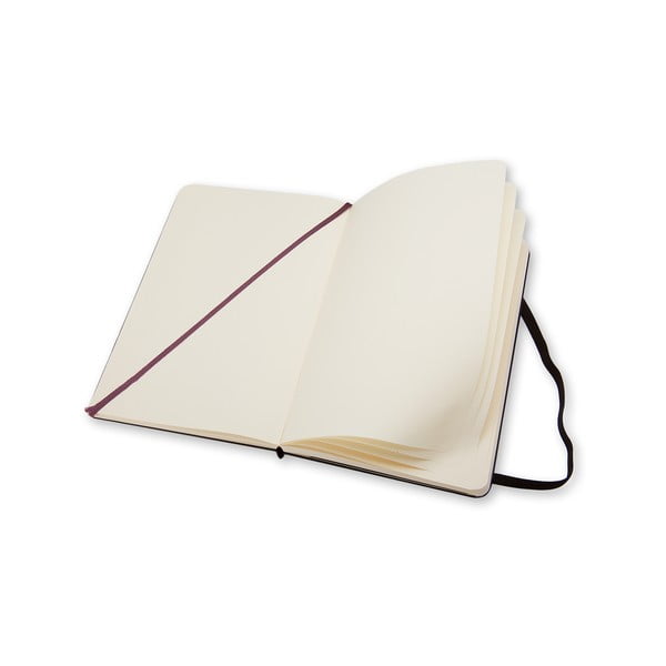 Melna piezīmju grāmatiņa cietos vākos Moleskine, 192 lappuses-image-3