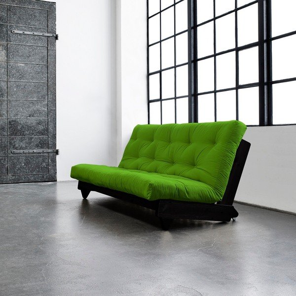Dīvāns gulta Karup Fresh Wenge/Lime-image-1