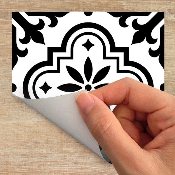 Komplekts ar 60 mēbeļu uzlīmes Ambiance Tiles Uzlīmes Mēbelēm Maria, 20 x 20 cm-image-3
