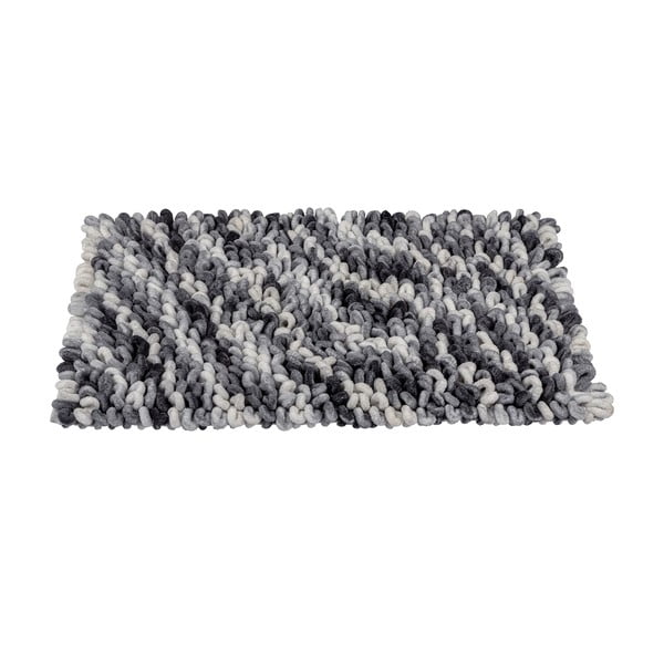 Dūmakaini zils tekstila vannas istabas paklājiņš 60x90 cm Lerici – Wenko-image-2